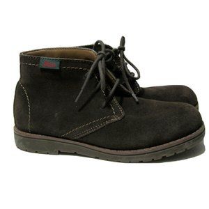 Bass Childrens Boots Size 3M Brown Leather Suede